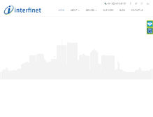 Tablet Screenshot of interfinet.com